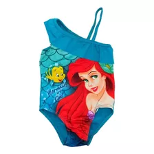 Traje Baño Sirenita Ariel Disney Princesas Hermosa Niña