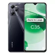 Realme C35 De 4 Gb De Ram, 128 Gb De Rom Color Negro Brillante