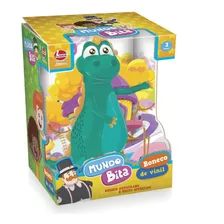 Boneco Vinil Dinossauro Mundo Bita - Líder Brinquedos