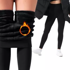 Calça Leggig Feminina Peluciada Forro Interno Aquecedor 