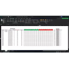 Planilha De Excel - Controle De Estoque E Almoxarifado 