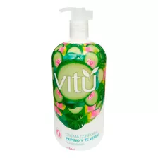  Crema Vitu Natural Pepino Y Te Verde 1 Litro