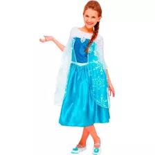 Fantasia Clássica Frozen Elsa G