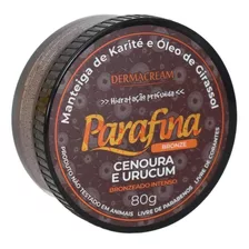 Parafina Bronzeador Hidratante Cenoura Urucum Dermacream 80g