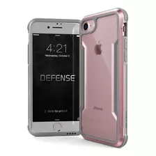 Estuche Para iPhone 7/8 X-doria Defense Shield En Oro Rosa