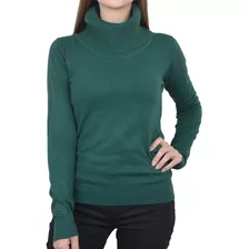 Blusa Feminina Mooncity Tricot Verde Escuro 650897