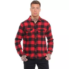 Camisa Xadrez Masculina Flanelada São João Manga Longa