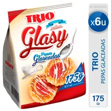 Galletitas Pepas Glasy Trio Glaseada Mejor Precio - Pack X6