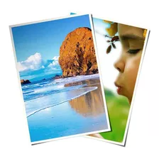 Papel Fotográfico 10x15 265g Impressão Não Borra 100 Folhas