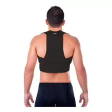 Corretor Postural Bio Ativa Adulto Preta Infravermelho Longo