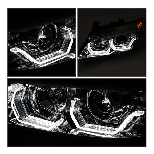 Par De Faros Delanteros Led+proyector Bmw 325xi 330i 2006 Foto 2