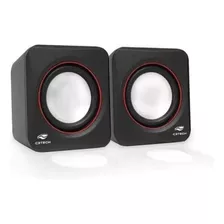 Caixa De Som Speaker 2.0 3w Sp-301 Preta C3 Tech