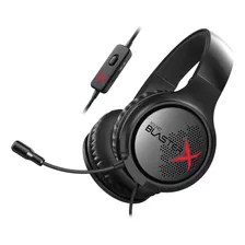 Headset Gamer Creative Sound Blaster X Pro-gaming H3 Preto