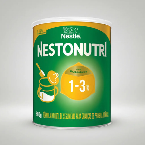 Formula Infantil Nestonutri 1 A 3 Anos 800g Nestle Tradicional