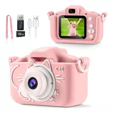 Câmera Fotográfica Infantil Filma 32gb Unicornio Violeta