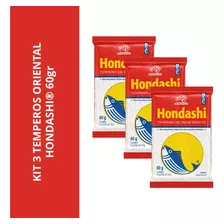 Kit 3 Temperos Oriental Hondashi 60g