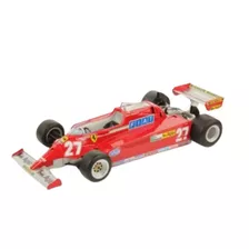 Miniatura Ferrari 126 Ck 81 Spain Villeneuve Looksmart 1/18