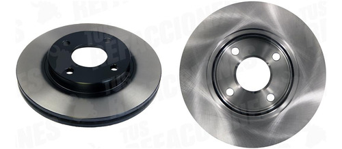 4 Discos Para Ford Focus 2000 2001 2002 2.0 Trw Foto 3