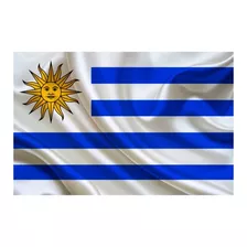 Bandera Uruguay 1.50x90cm Exterior Grande