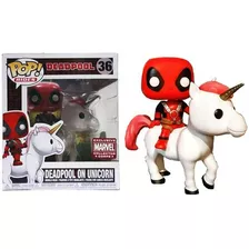 Funko Pop Marvel Deadpool En Unicornio Collector Box 6 
