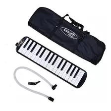 Flauta Melodica 32 Notas Con Funda Boquilla Color Negro