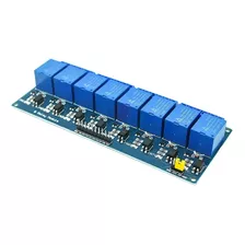 Módulo Relé 8 Canais 5v 10a - Arduino - Esp - Automação