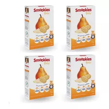 Galletitas Smookies Snacks Bebe Pera Pack X4