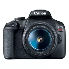  Canon Eos Rebel Kit T7 + Lente 18-55mm Is Ii Color Negro