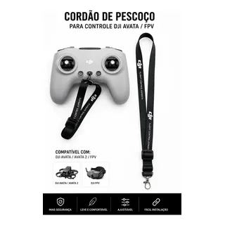 Cordão Dji Fpv Avata Controle Remoto Ajustável