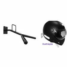 Suporte De Parede Para Capacete Moto Preto 10 Peças