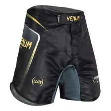Short Fight Venum Elite Dark Bermuda Mma Jiu Jitsu 