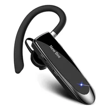 Audífonos Inalámbrico Bluetooth Wireless New Bee B41 Color Black Color De La Luz Azul Marino