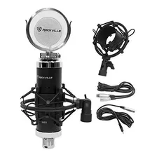Rockville Rcm03 Pro Studio Microfono De Condensador De Graba