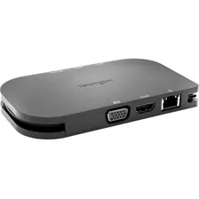 Kensington Sd1610p Usb Type-c Mini Mobile 4k Dock For Surfac