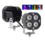 Par Faros 14 Leds Redondo Mini Slim 42w 4x4 Spot Niebla Ultr