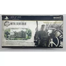 Psp Slim Modelo 3010 Edicion Especial Metal Gear Rtrmx Vj