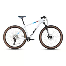 Bicicleta Mtb Cube Reaction C:62 Pro White-blue-red 29 / L Color Blanco