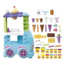 Play-doh Conjunto Caminhão De Sorvete Com Som - Hasbro