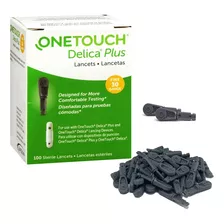 100 Lancetas Onetouch Delica Plus / One Touch
