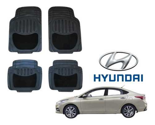 Kit De Tapetes Uso Rudo Para Hyundai Accent Sedan Foto 2