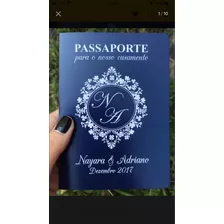 Convites 60 Passaportes