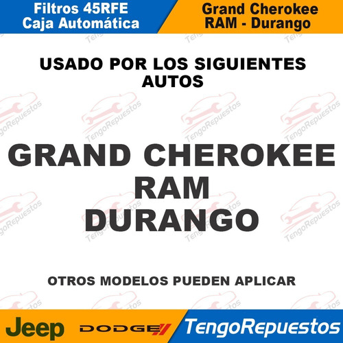 Empaquetadura Caja Automatica 45rfe Dodge Ram Durango Foto 4