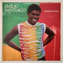 Vinil Lp Disco Emílio Santiago Ensaios De Amor Encarte 1982