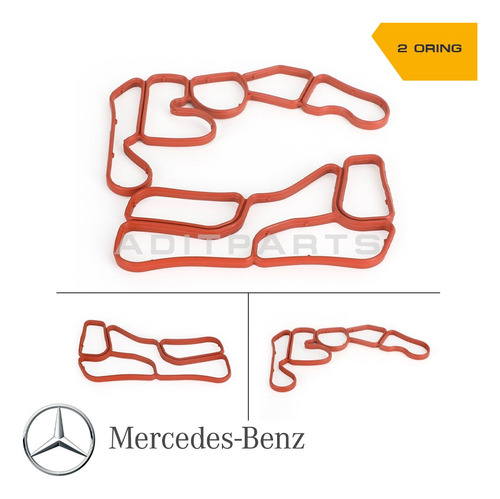 Oring Enfriador Aceite Mercedes Benz Glk350 Foto 4