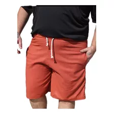 Bermuda Masculina Linho Plus Size