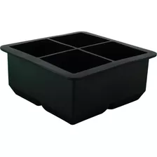 Molde De Silicona Para Cubos De Hielo 5cm - Cukin Color Negro