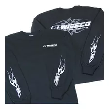 Remera Wiseco Manga Larga Flames