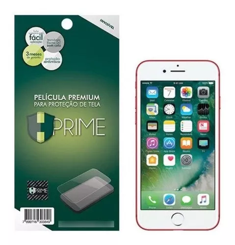 Pelicula Hprime Invisível P/ iPhone 7 / 8 / Se 2020