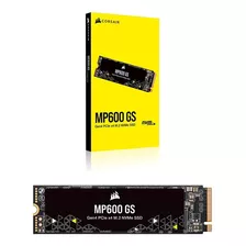 Disco Solido Corsair M.2 Nvme 1tb Mp600 Gs 4800mb Gen4 X4 Color Negro