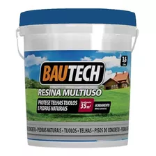 Resina Acrílica Multiuso Brilhante Incolor 3,6lt - Bautech 